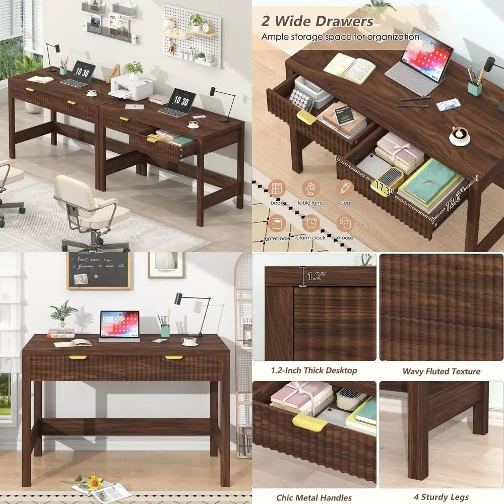 Luted Computer Desk…