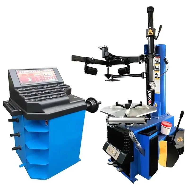 Customized 24-Inch Fully Automatic Tire Changer and Wheel Balancer Combination Machine for Tire and Rubber Product Manufacturing