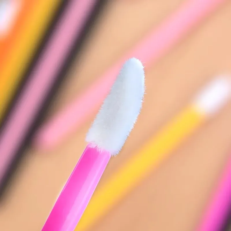 Disposable Lip Wands Lip Brush Applicators - For Lipstick Gloss - Professional Makeup Tools Wholesale Kit Makeup Brushes