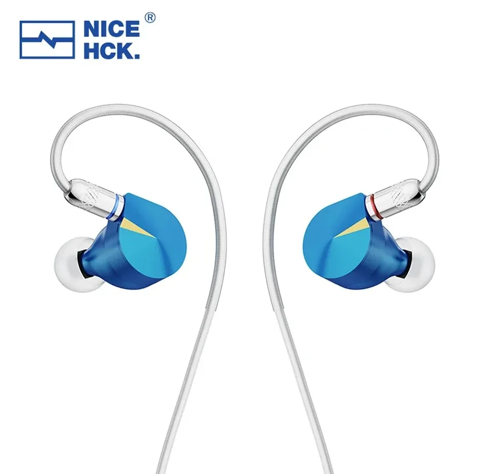 NICEHCK F1 Pro 14.2mm Planar Diaphragm Driver HiFi Music CNC Metal Earphones 2Pin In Ear Monitor IEM Headphone 4.4mm Balanced