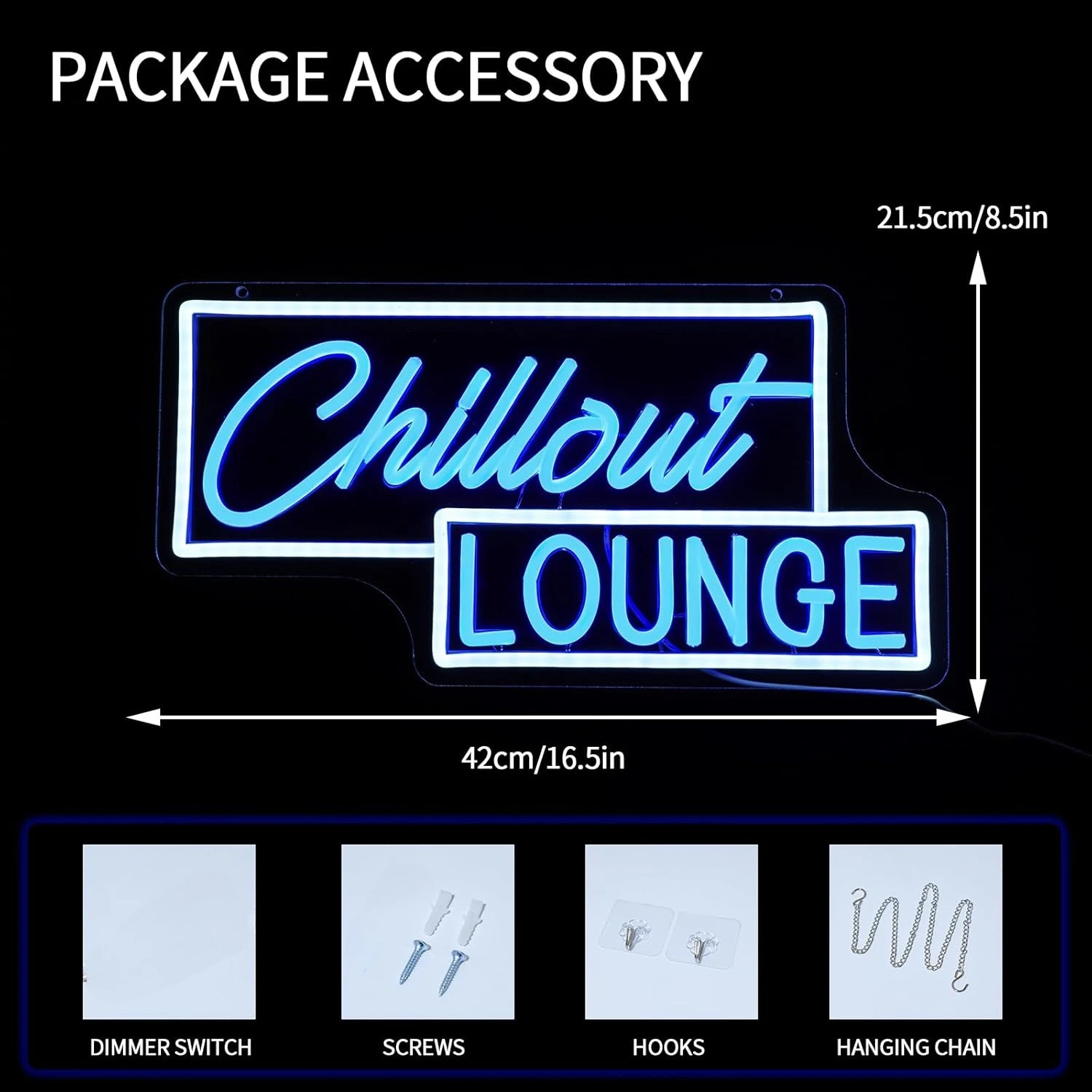 Chillout Lounge Neon Sign USB  - огляд і ціна Neon Sign Party