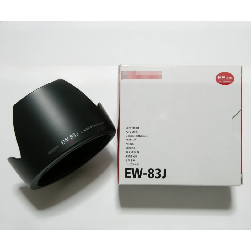 New Original Front Hood EW-83J Parts For Canon EF-S 17-55mm f/2.8 IS USM (77mm) SLR Camera Lens