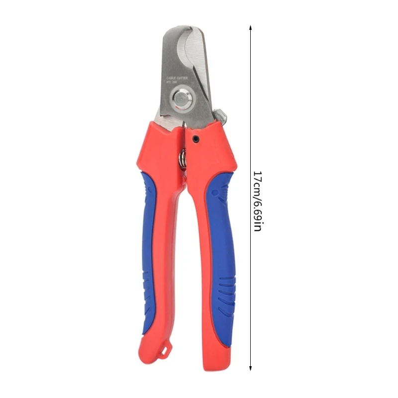 Electronics เครื่องตัดลวด 6.7 นิ้วคีมตัดสายไฟ Shear Cuttter ลวดอิเล็กทรอนิกส์กรรไกร WX-206