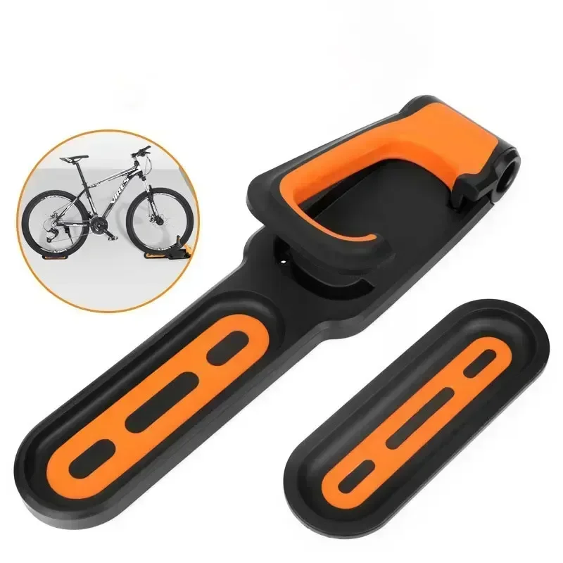 1PC Bicycle Wall Mount Rack Mtb Road Bike Storage Fixed Hanging Hook Bike Support Stand Bracket Holder Cycling Parking Buckle