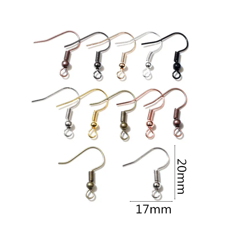 50-200pcs DIY Jewelry Making Accessories Findings Earring Hooks/Jump Rings/Lobster Clasps Craft Jewelry Findings