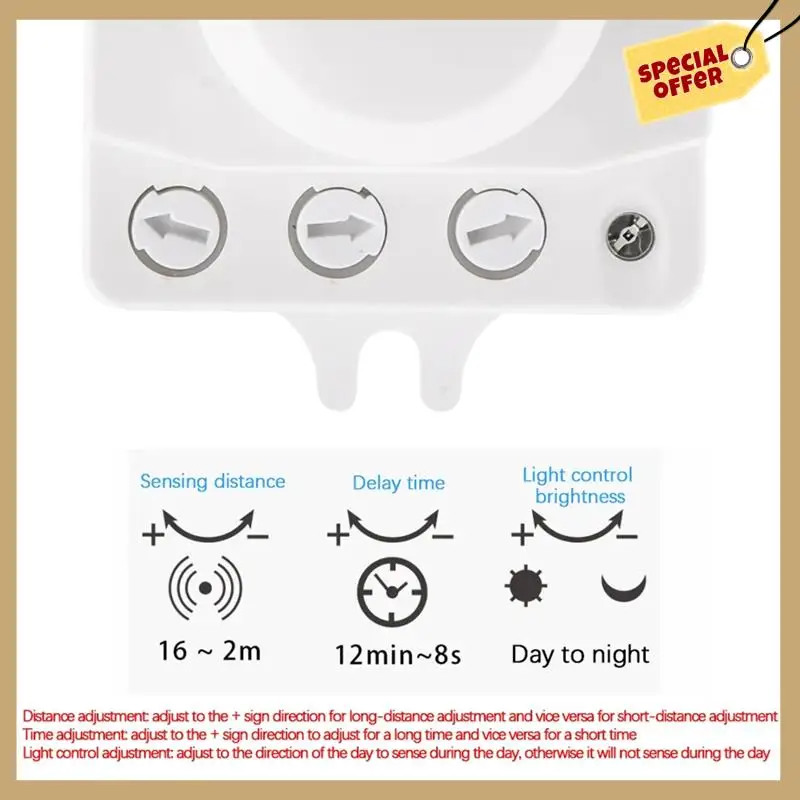 5,8G микроволновый индукционный переключатель 220 В интеллектуальное энергосберегающее управление микроволновый радарный датчик простой в использовании