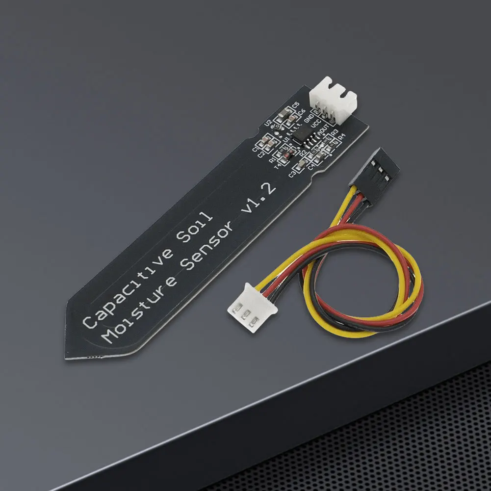 Soil Humidity Detection Module Corrosion Resistant Capacitive Soil Moisture Sensor Board W/ Gravity for Arduino
