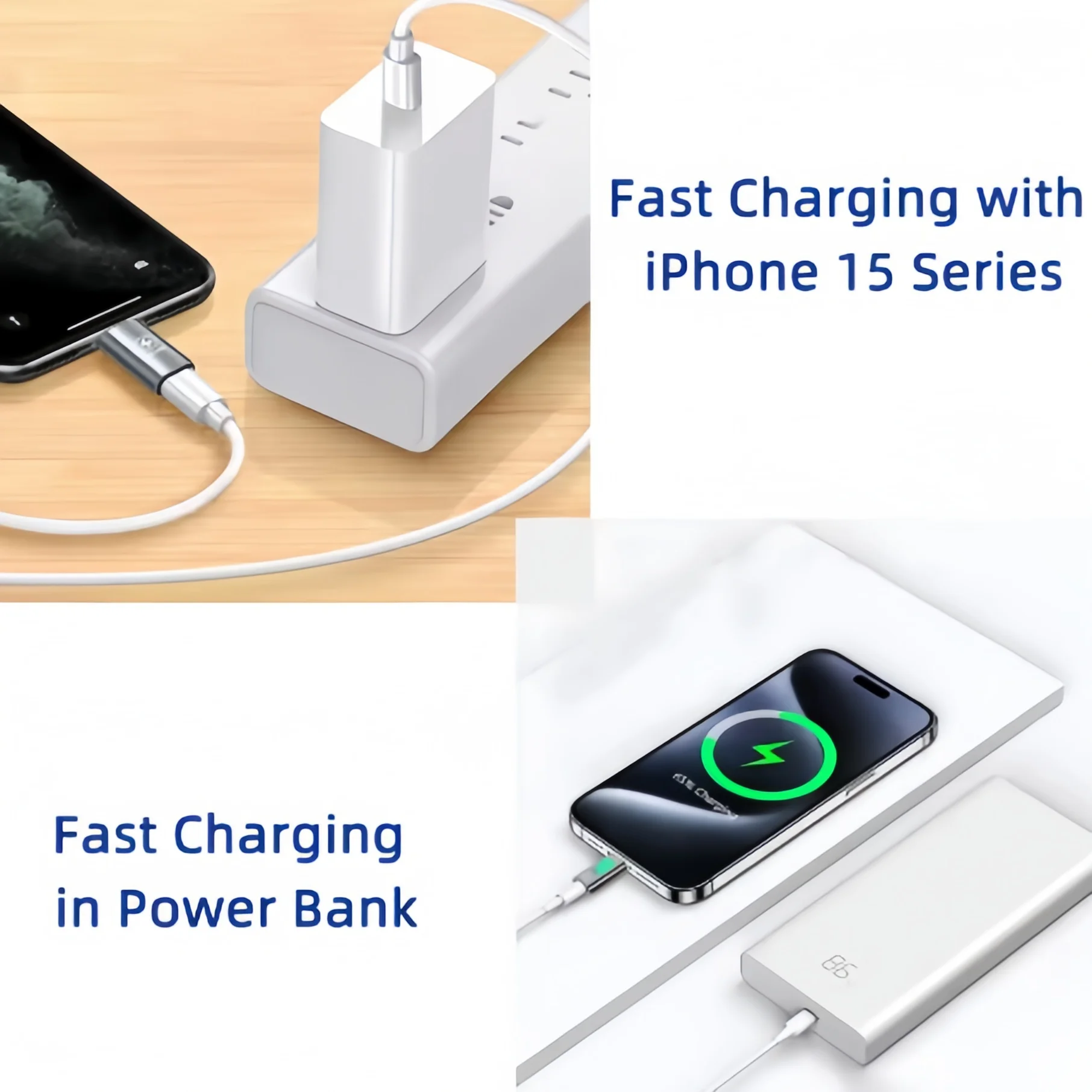USB C To Lightning Fast Charging Adapter 20W/30W PD Mobile Phone Charging Suitable For Type C To IOS Converter