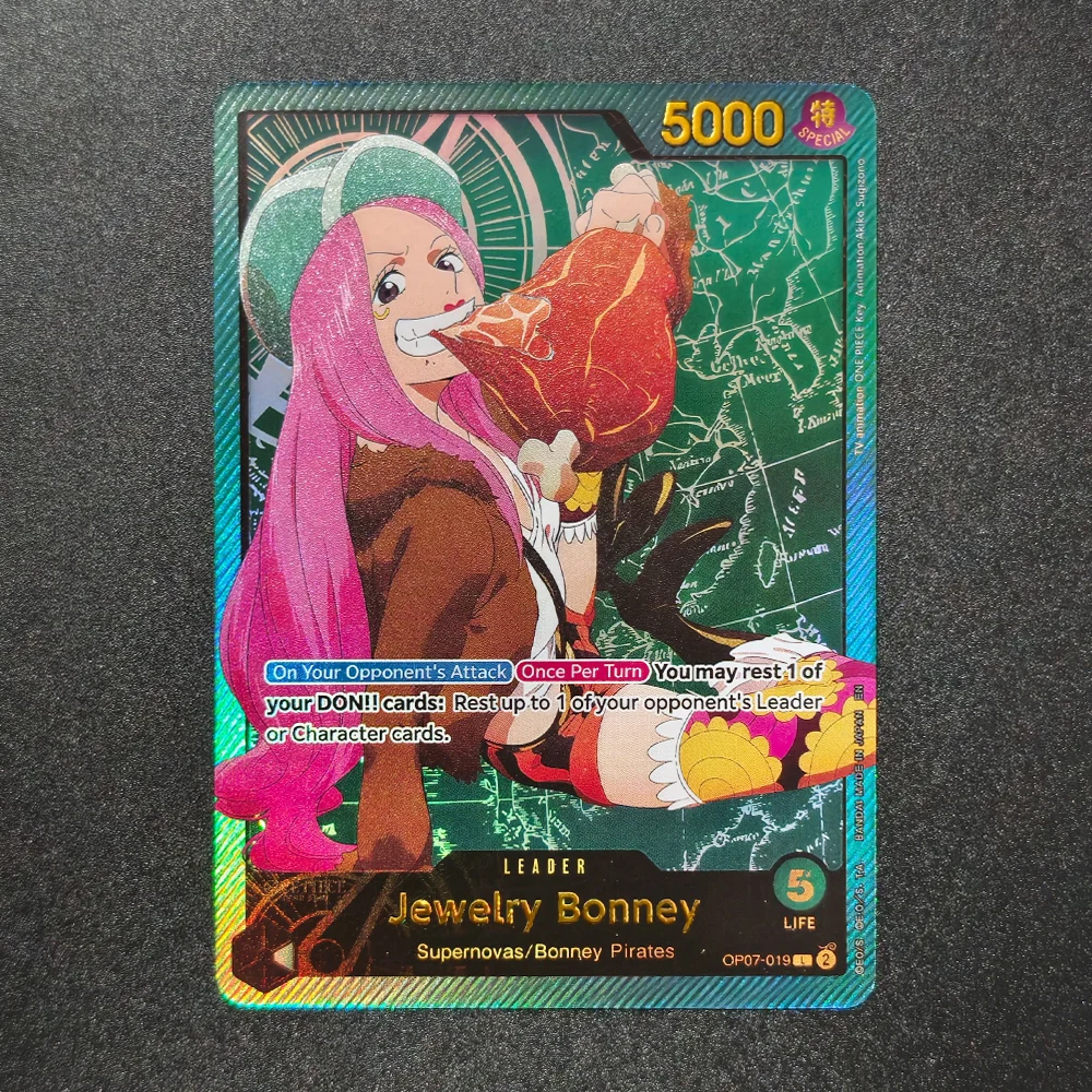 Proxy One Piece English Jewelry Bonney EB04-001 OP15-086 ST02-007 OP13-100 OP12-118 OP07-019 Game Collection Card Toy - view 3