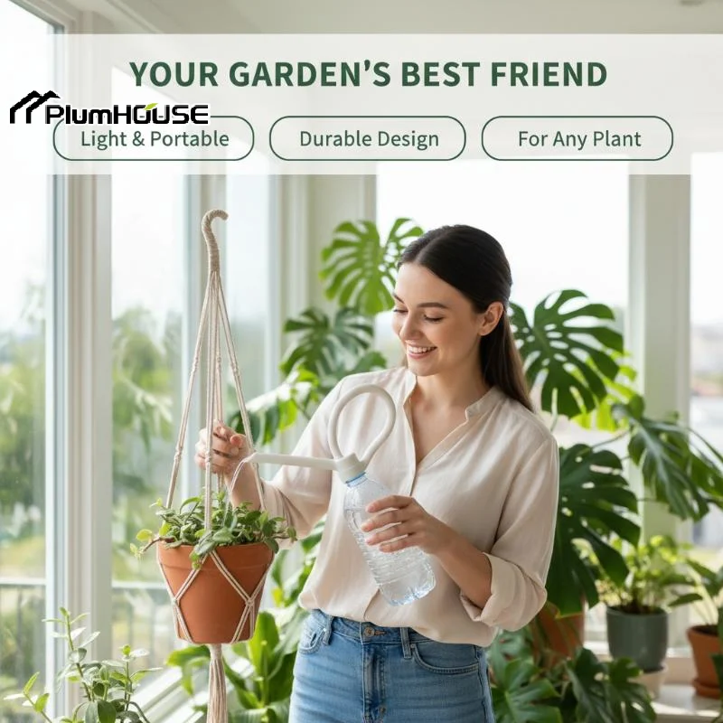 Portable Watering Can Nozzle Simple Plant Watering Device DIY Bottle Cap Spout For Home Bonsai Irrigation