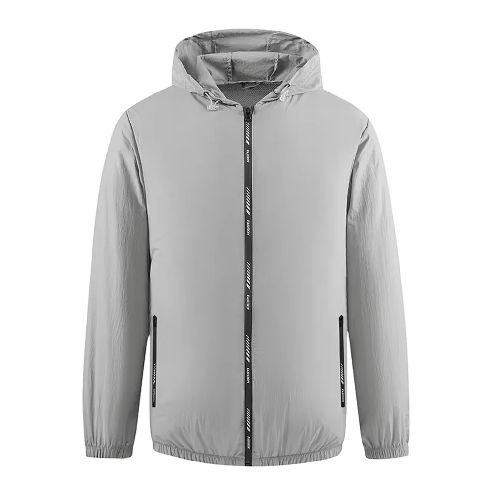 Summer USB Electric Fan Cooling Jackets Outdoor Sun Protection Air Conditioning Clothing Couples Hooded Heatstroke Skin Coat