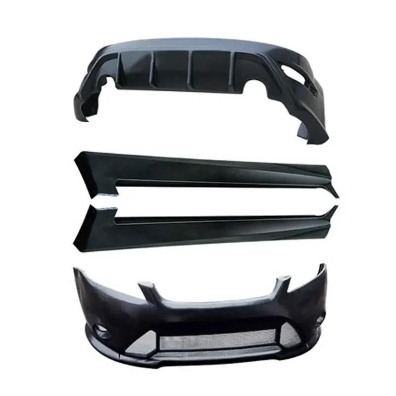 FULI Car Bumpers Front bumper Rear bumper Side skirts  For Ford Focus 2005-2014 Upgrade RS Style Injection PP