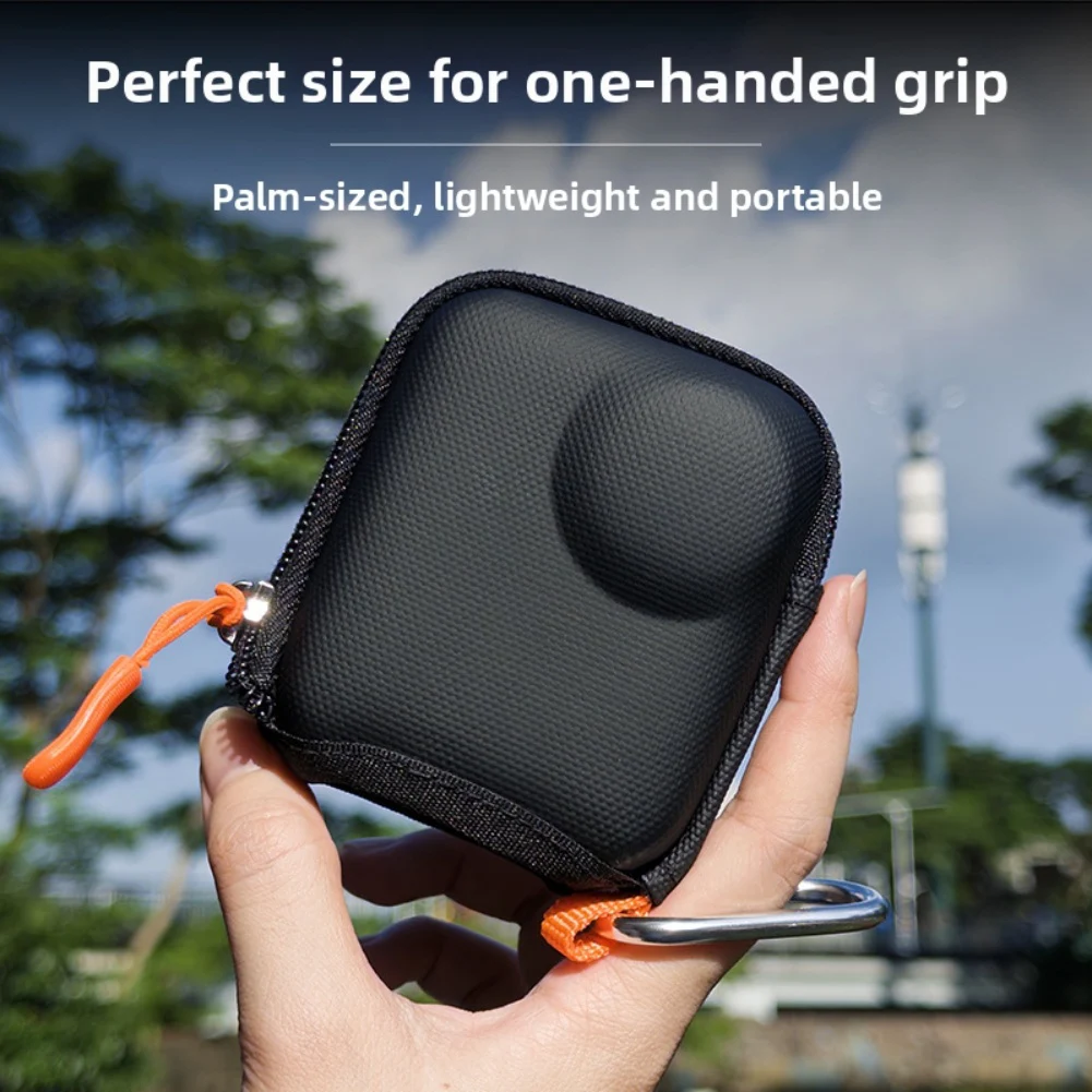 1pc Storage Bag For DJI Osmo-Nano Portable EVA Storage Bag  Mini Sleek & Design EVA 9.1*8.4*4 Storage Bag Consumer Electronics