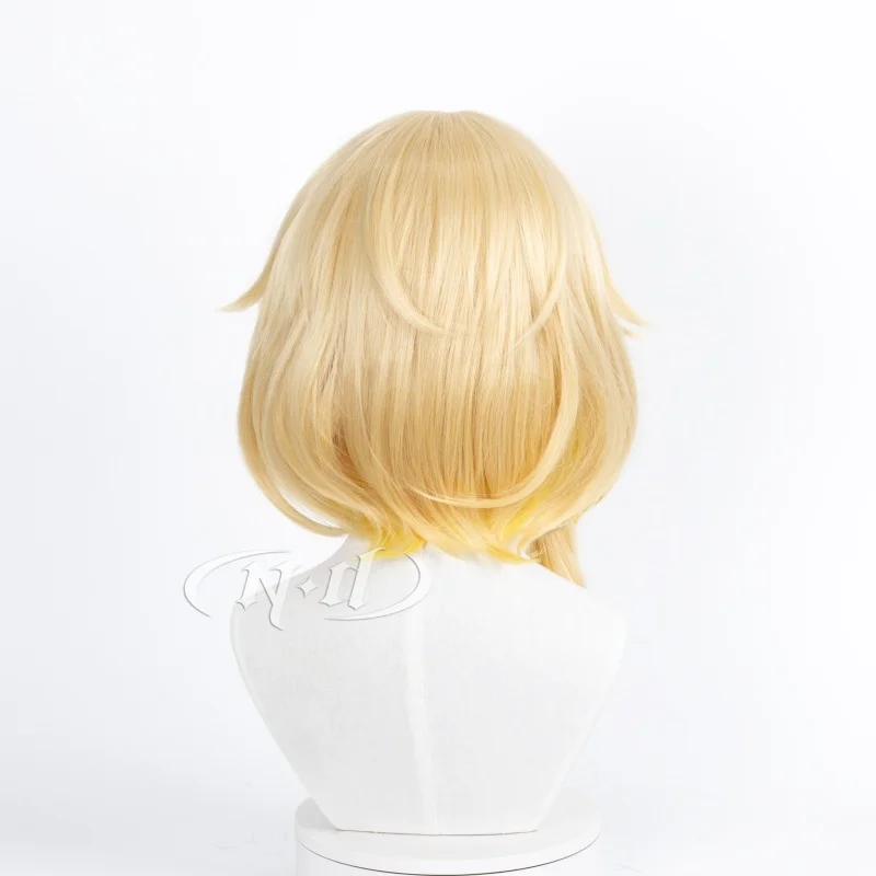 ND Aglaea Cosplay perruques Honkai Star Rail Cosplay perruque de cheveux blonds pour Costume fête à thème bande dessinée Con Coser résistant à la chaleur synthétique