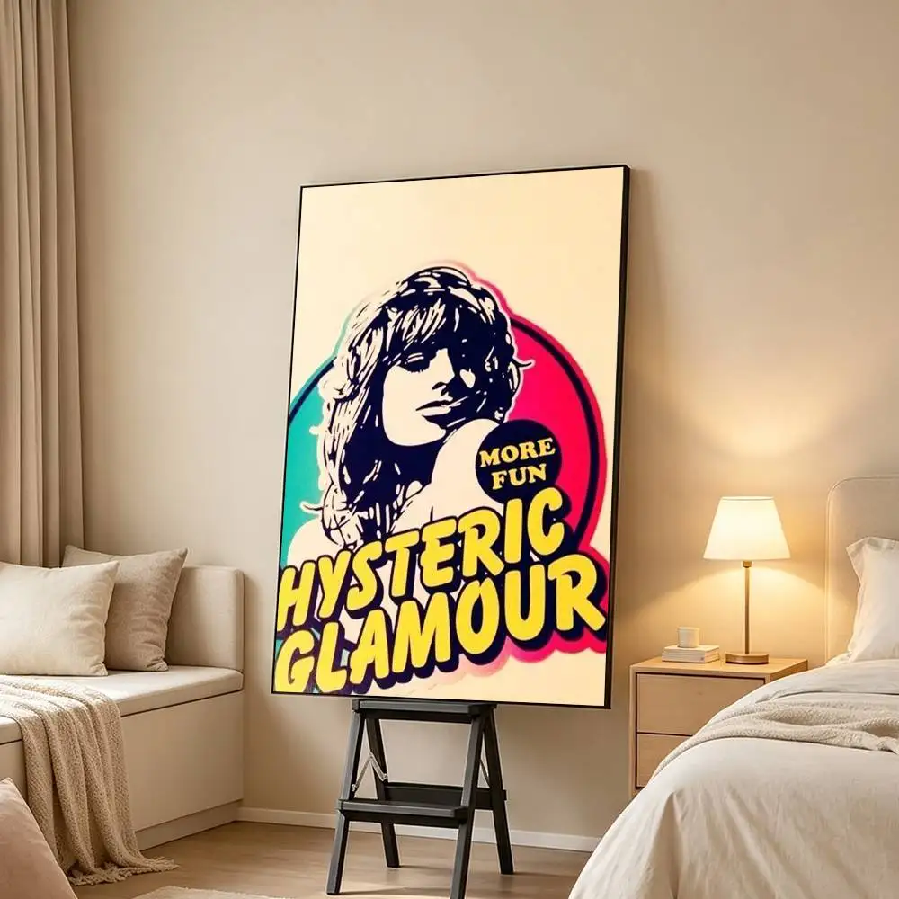 Hysteric Glamour HYS Pop Poster Waterproof Wall Art Sticker For Bar Living Room Vintage Decor High Quality Print Gift