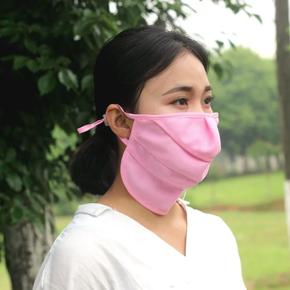 Breathable Sunscreen Mask UV Protection Dustproof Face Mask Quick-drying Scarf Shield Neck Gaiter for Cycling, Sports, Fishing