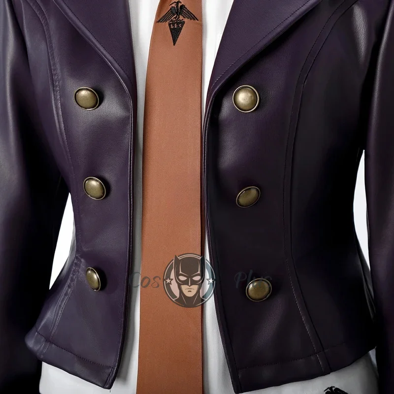 زي كيريجيري كيوكو التأثيري المطرز من جلد البولي يوريثان عالي الجودة لعيد الميلاد والهالوين زي الارتداء اليومي