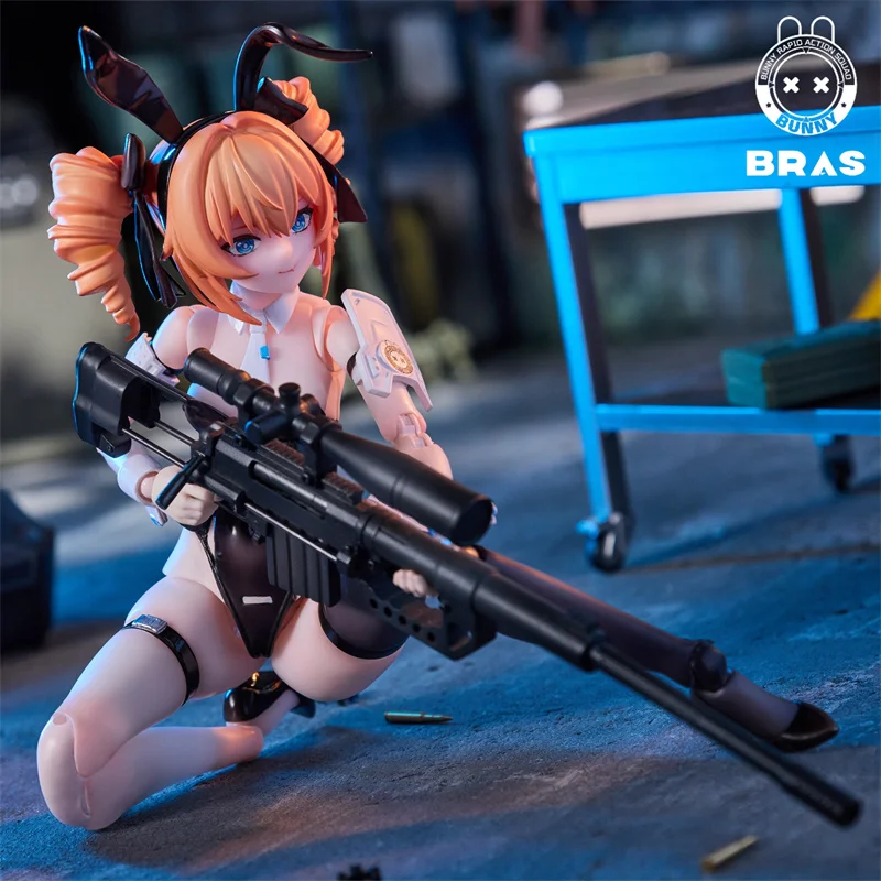 ในสต็อก Sushing BRAS 1/12 Bunny Rapid Action Squad Leoni สีพิเศษรุ่นอะนิเมะ Action Figure ของเล่นสะสม PVC