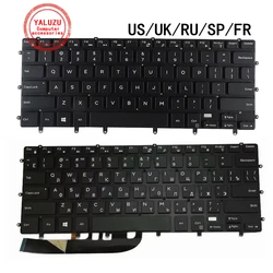 US/UK/RU/SP/FR Laptop Keyboard For Dell XPS 15 9550 9560 9570 7558 7568 7590 5510 P56F Precision 5510 M5510 5520 M5520 5530 5540