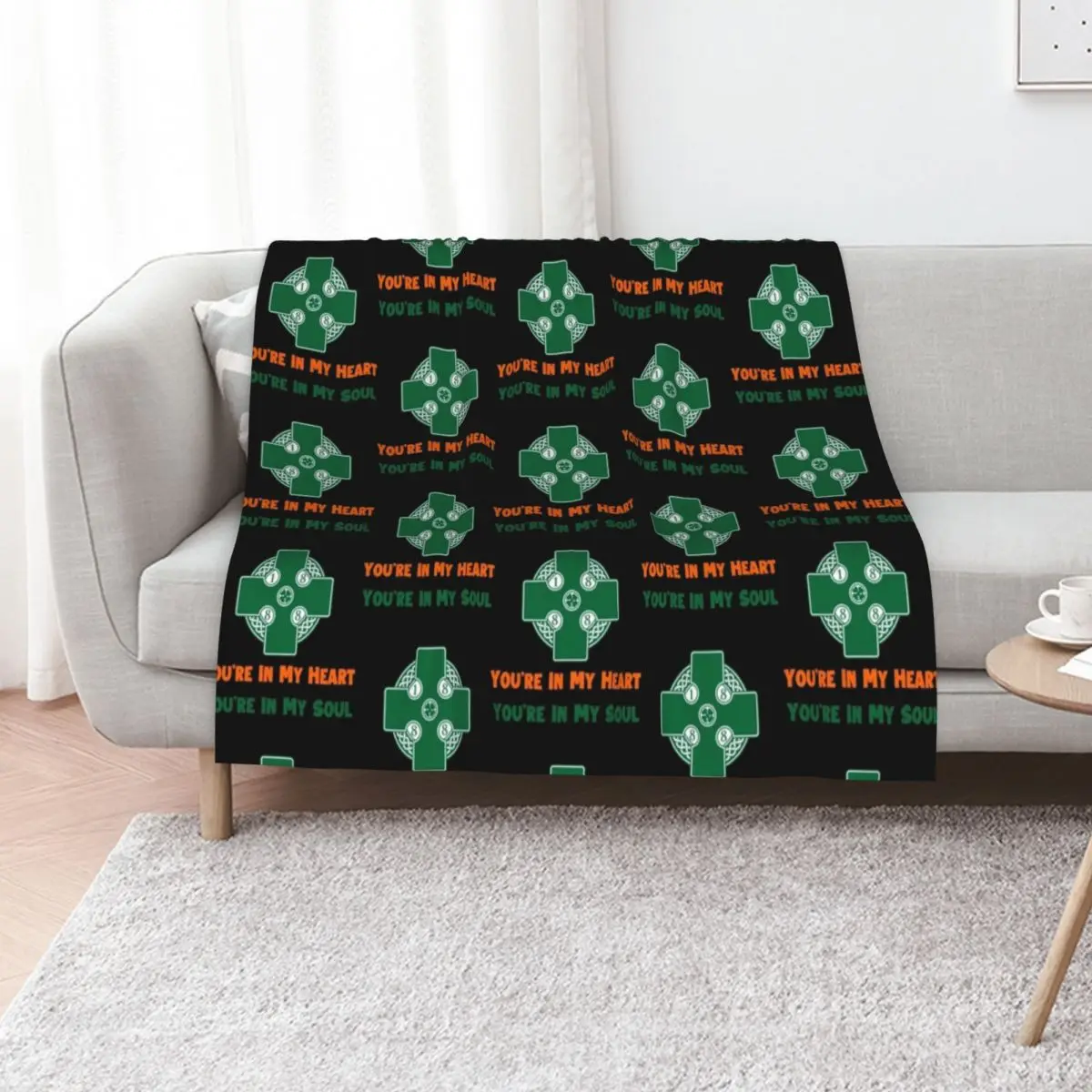 Rod Stewart Celtic Throw Blanket Comforter Blankets For Sofas Hairy Blankets Sofas Of Decoration Soft Beds Tourist Blankets