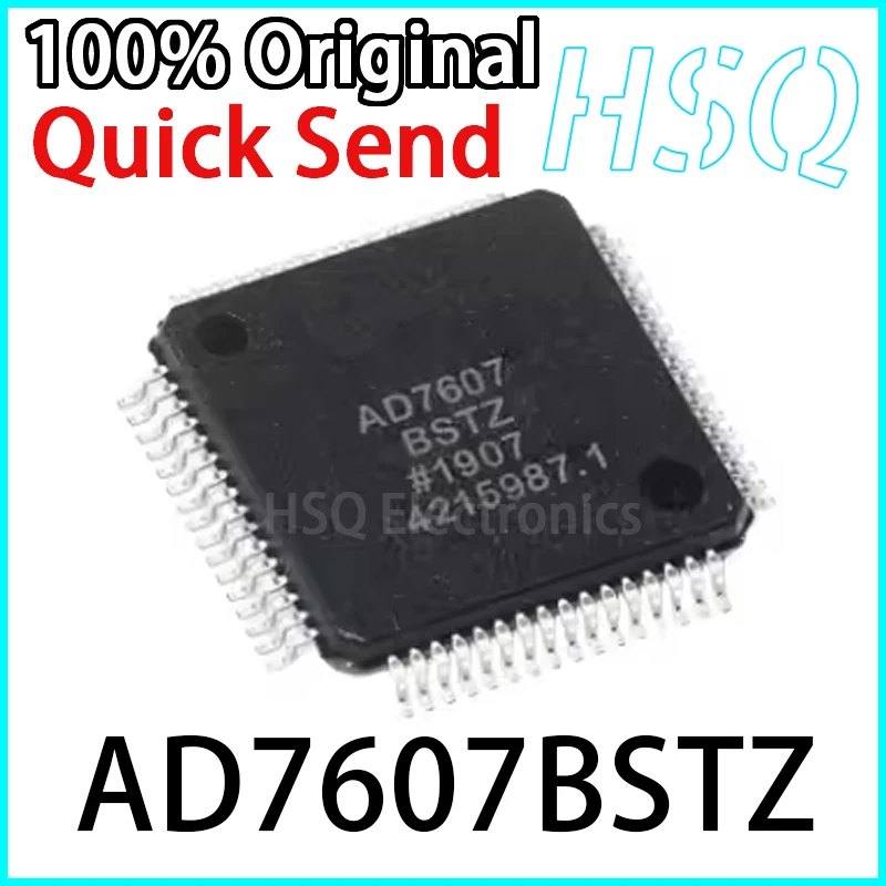 1PCS New Original AD7607BSTZ AD7607 LQFP-64 Analog-to-digital Converter Chip in Stock