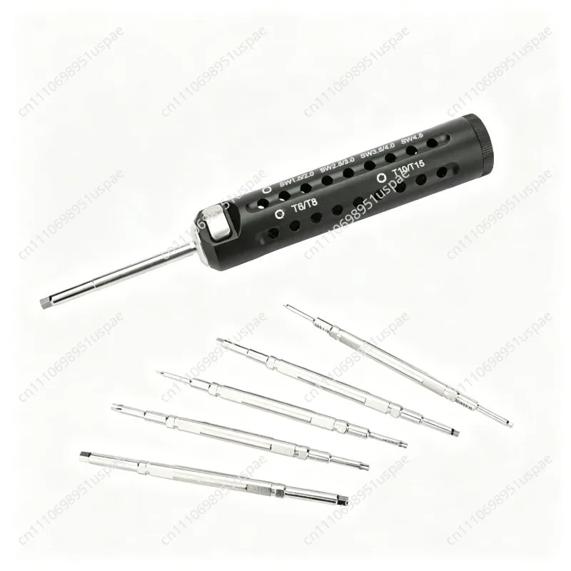 Pet Orthopedic Equipment Hexagonal Plum Blossom Cross Multi-functional Screwdriver Set