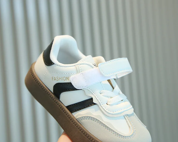 Frühling Herbst Kinder Weichsohlen Rutschfeste Retro-Skateschuhe Mädchen Junge Atmungsaktive Baby-Sportschuhe Leichte Freizeitschuhe Kinder – Detail 16