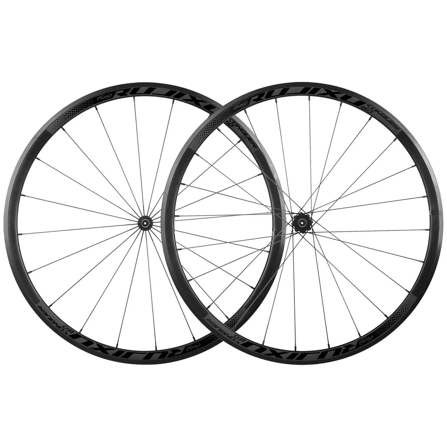 AliExpress 700c RUJIXU 36T ratchet HUB depth 30/40/50mm aluminum alloy road bicycle wheels bike wheel v brake Disc braek road wheelset