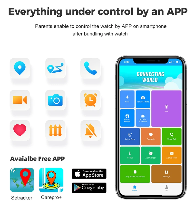 Crianças inteligente sim 4g wifi chamada telefone relógio ip68 crianças monitor menino meninas sos criança esportes relógios digitais rastreador gps para xiaomi