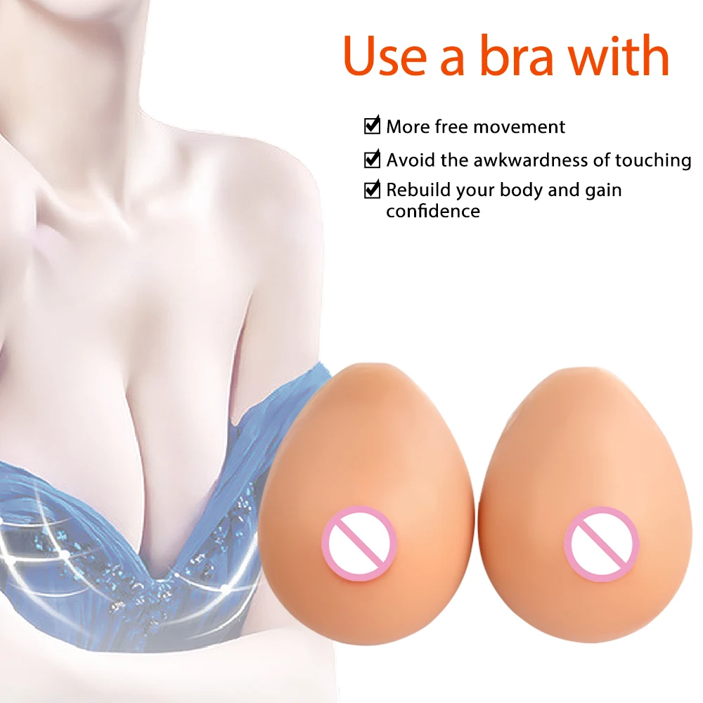 Realistic Fake Boobs Tits Crossdresser Boobs Self Adhesive Silicone Breast Forms Crossdresser Shemale Transgender Drag Queen