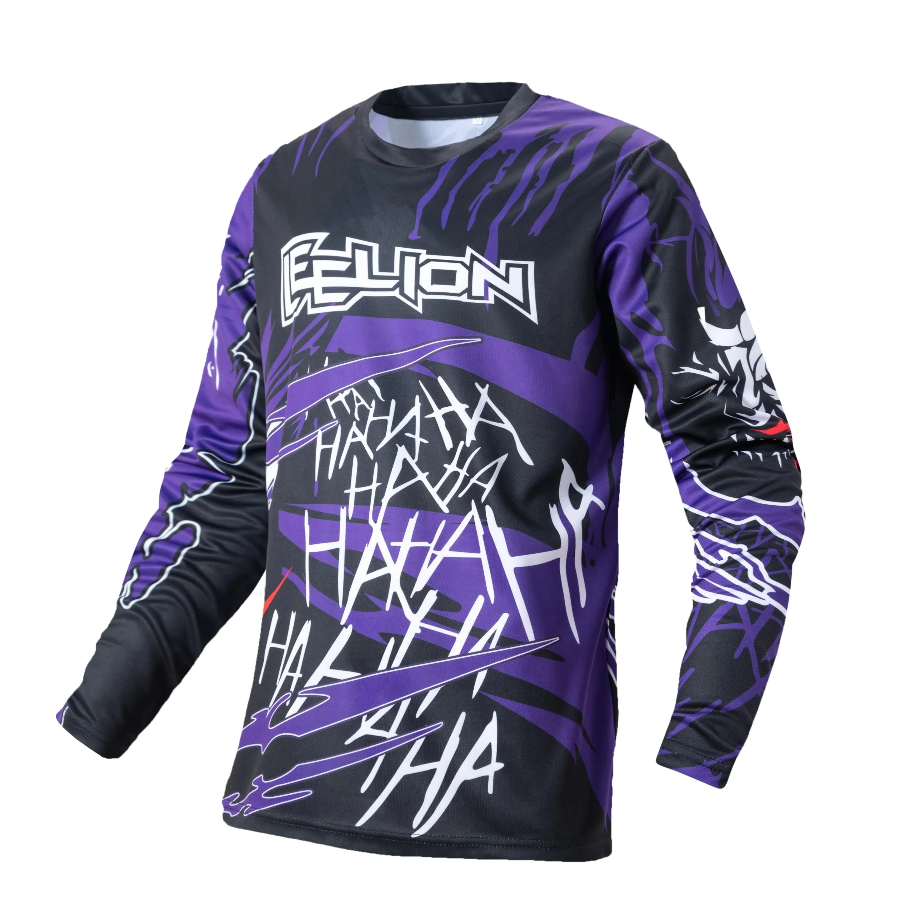 MOTORCYCLE JERSEY SWEAT-WICKING SUMMER WEAR MOISTURE-WICKING MOTORCYCLE APPAREL CYCLING SHIRT FOR RIDING SPORTS KIDS