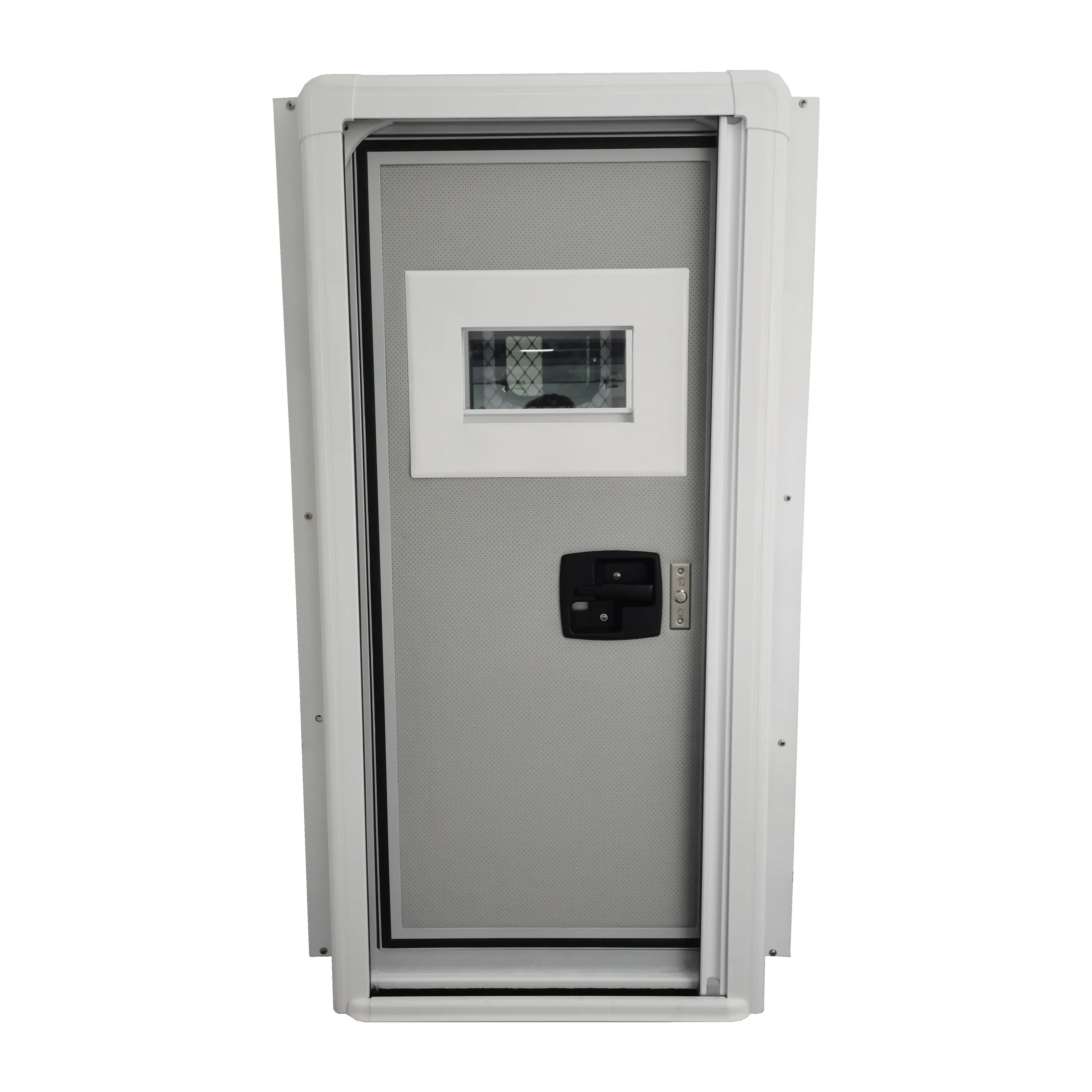 Aluminum Alloy Rv Motorhome Caravan Door With Double Point Safety Lock