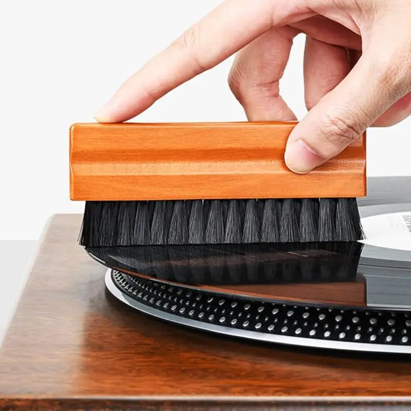 573A مكافحة ساكنة الفينيل سجل تنظيف فرشاة سجل إبرة منظف سجل الأنظف