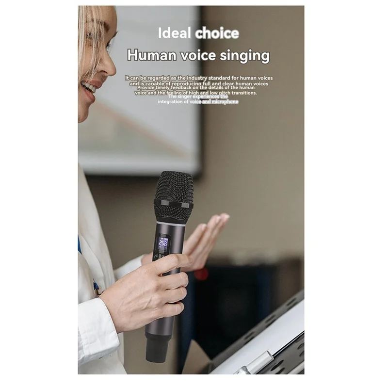 

AA67-2.4G Handheld Microphone Performance Microphone For Karaoke Live Party Show Meeting