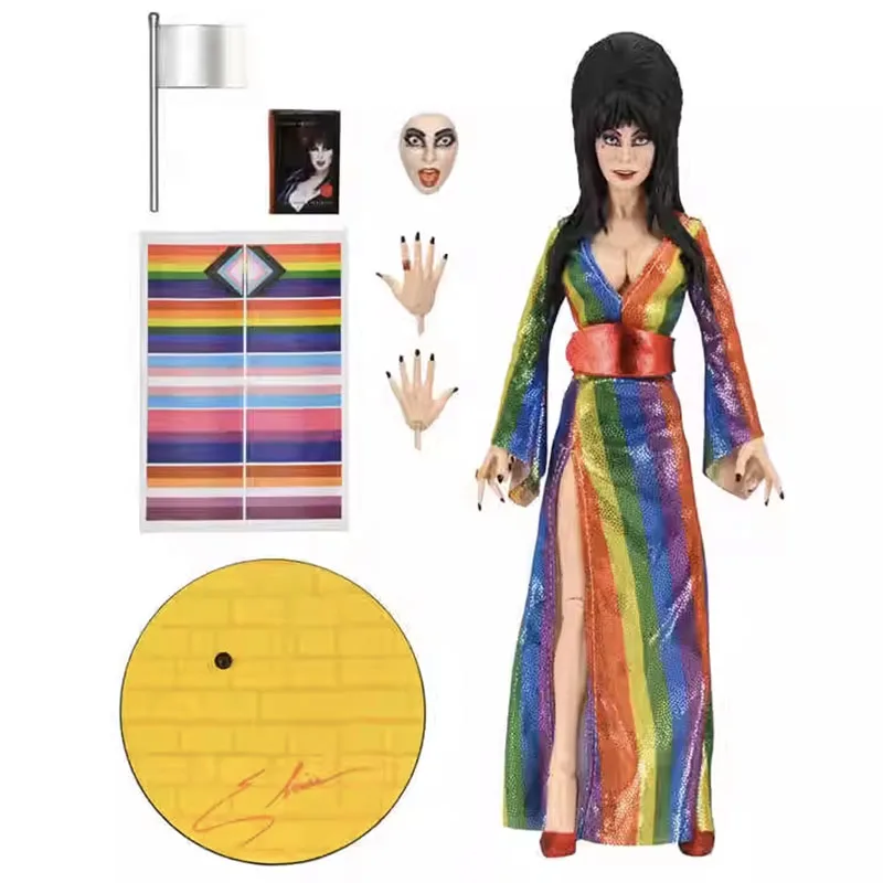 

Фигурка Эльвира NECA 57200, фигурки Mistress of the Dark, фигурка над радугой, игрушки, аниме, периферийная кукла, оригинальный подарок