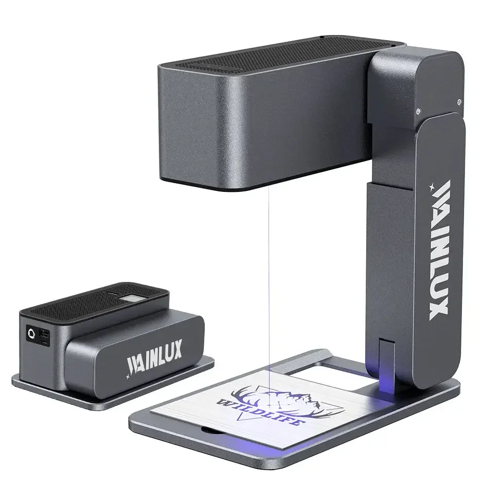

WAINLUX Z3 5W Powerful Engraving Folding Portable Cutting Wood Cardboard Small Cnc Potable Custom Laser Engraving Machine