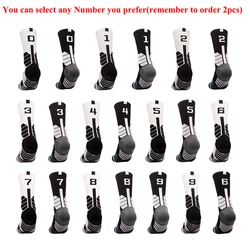 Sport Basketball 1PC Socks Professional Breathable Cycling Calcetines Football Meias Soccer Socks Men Women Customized Number