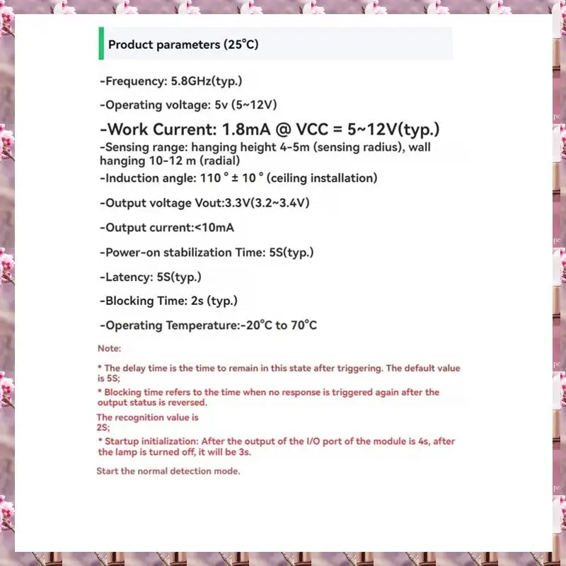 2025 LD020 5.8G Human Presence Radar Sensor Module Ultra-Small Size High Sensitivity Radar Sensor,LD020 5.8G Human Presence Rada