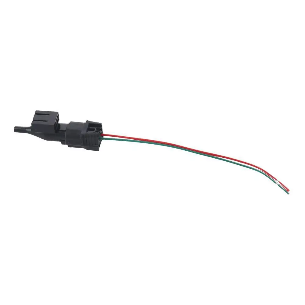 Sensor De Temperatura Do Ar De Metal Preto Com Conector, Sensor De Borracha Ambiente, 80525-T2F-A01