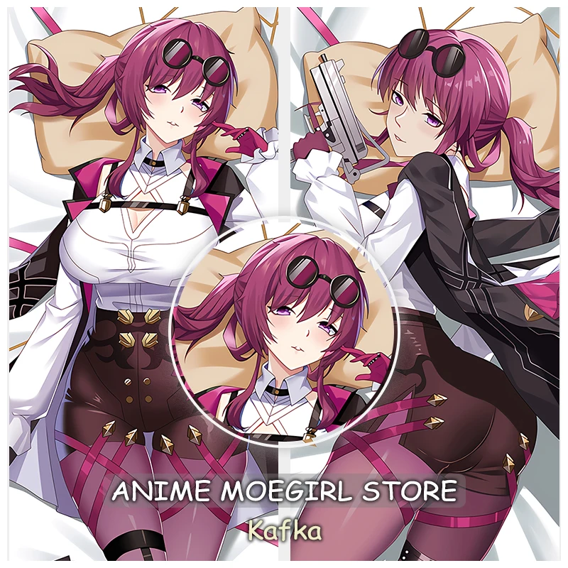 Game Honkai Star Rail Kafka Dakimakura Pillowcase Double-Sided Printed Kawaii Pillow Cover Decoration Cojines Cushion Covers