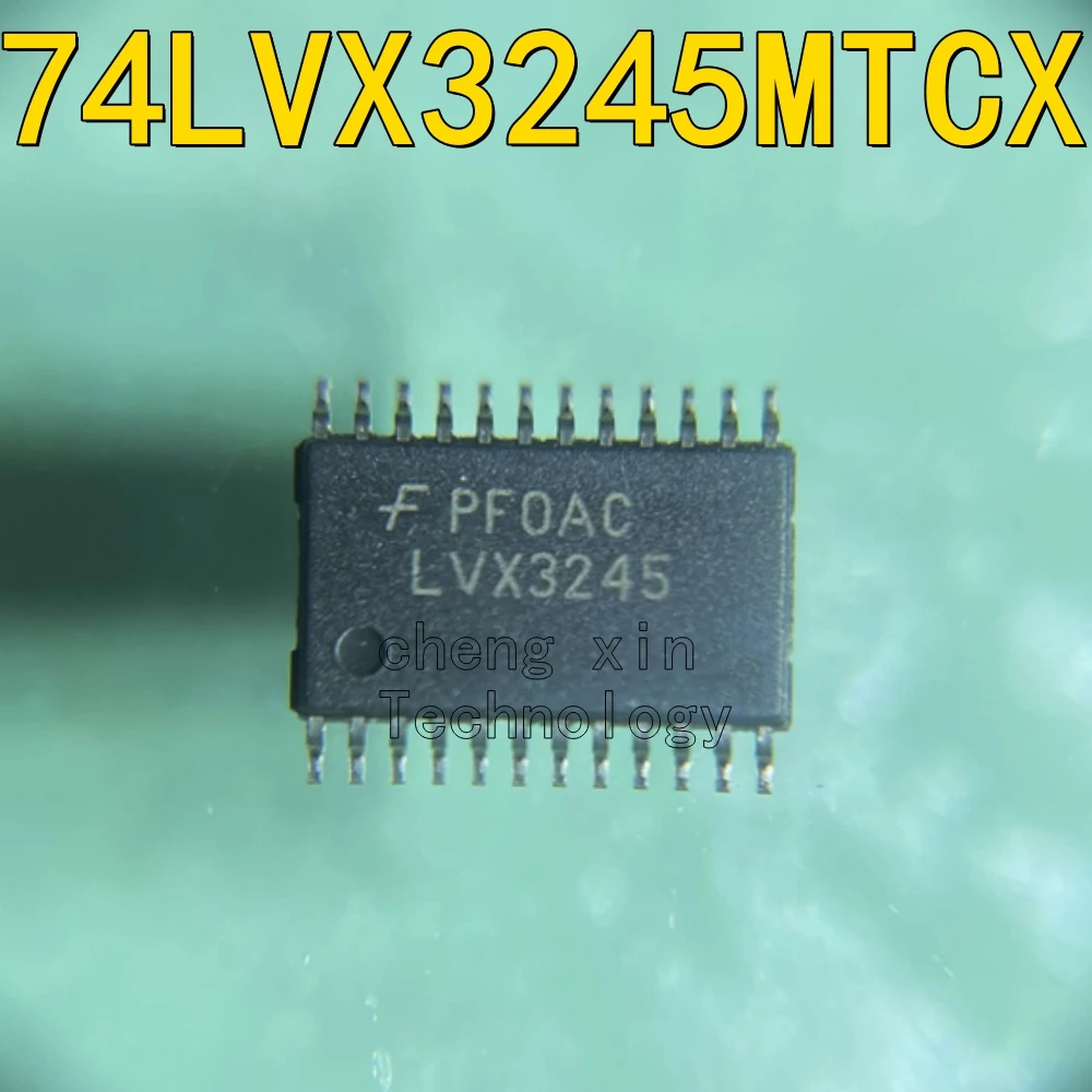 74LVX3245MTCX 5pcs New and Original Converter/Level Shifter TSSOP-24 74LVX3245 silkscreen:LVX3245
