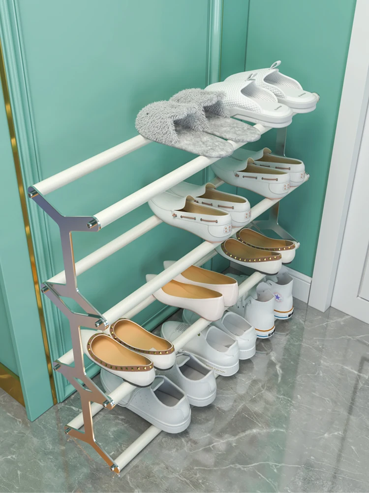 

Household Simple Shoe Rack Door Multi-Layer Bathroom Slipper Rack Sandals Rack Drying Shoe Rack Dormitory Rental Room