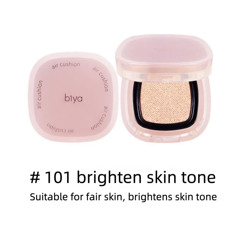 Biya Hydraterend licht mistkussen Langdurig waterdicht Verhullend Hydraterend Verhelderend Oil Control Foundation