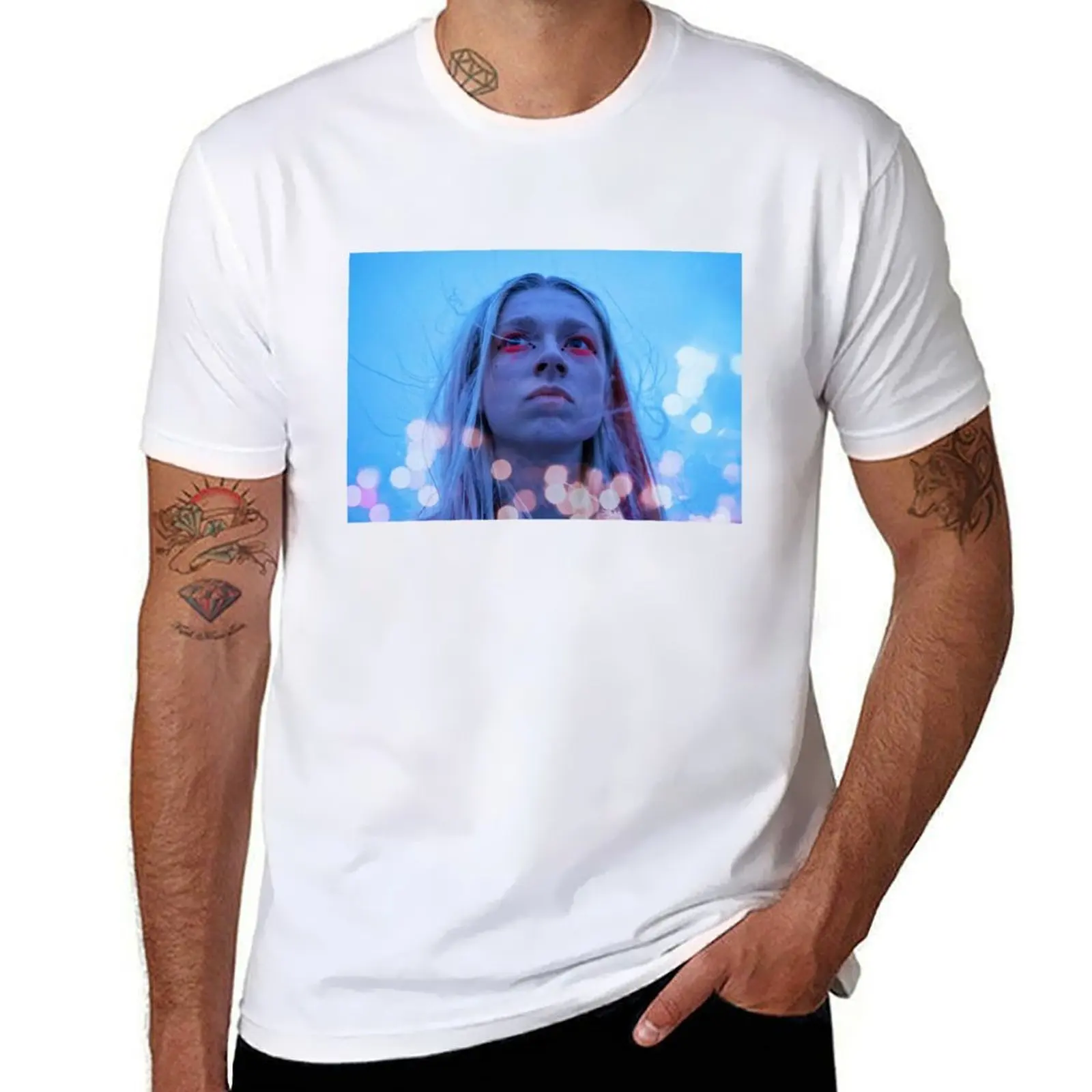 Jules Euphoria HBO Series Camiseta com estampas camiseta masculina simples