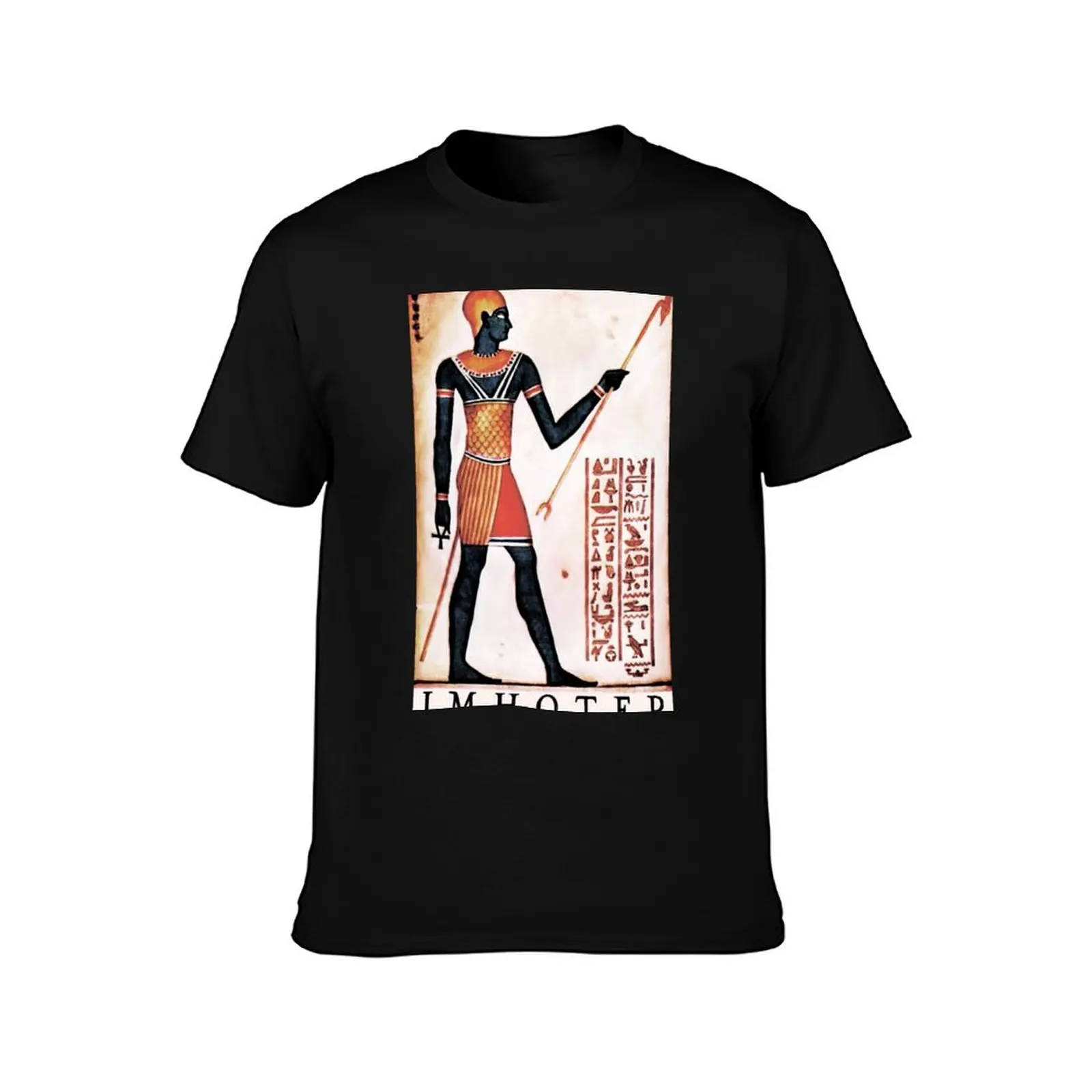 Pharaoh Imhotep T-Shirt oversized graphic tee baggy shirts summer clothes street wear t shirt for men