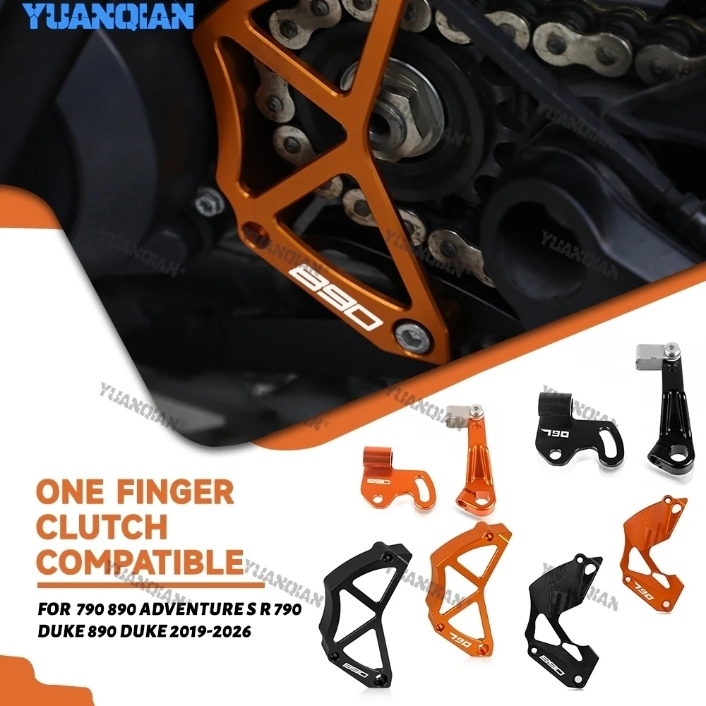 

Motorcycle Front Sprocket Chain Guard Protective Shield Accessories For Duke 790 890 Adventure S R 790 Duke 890 2019-2025 2026