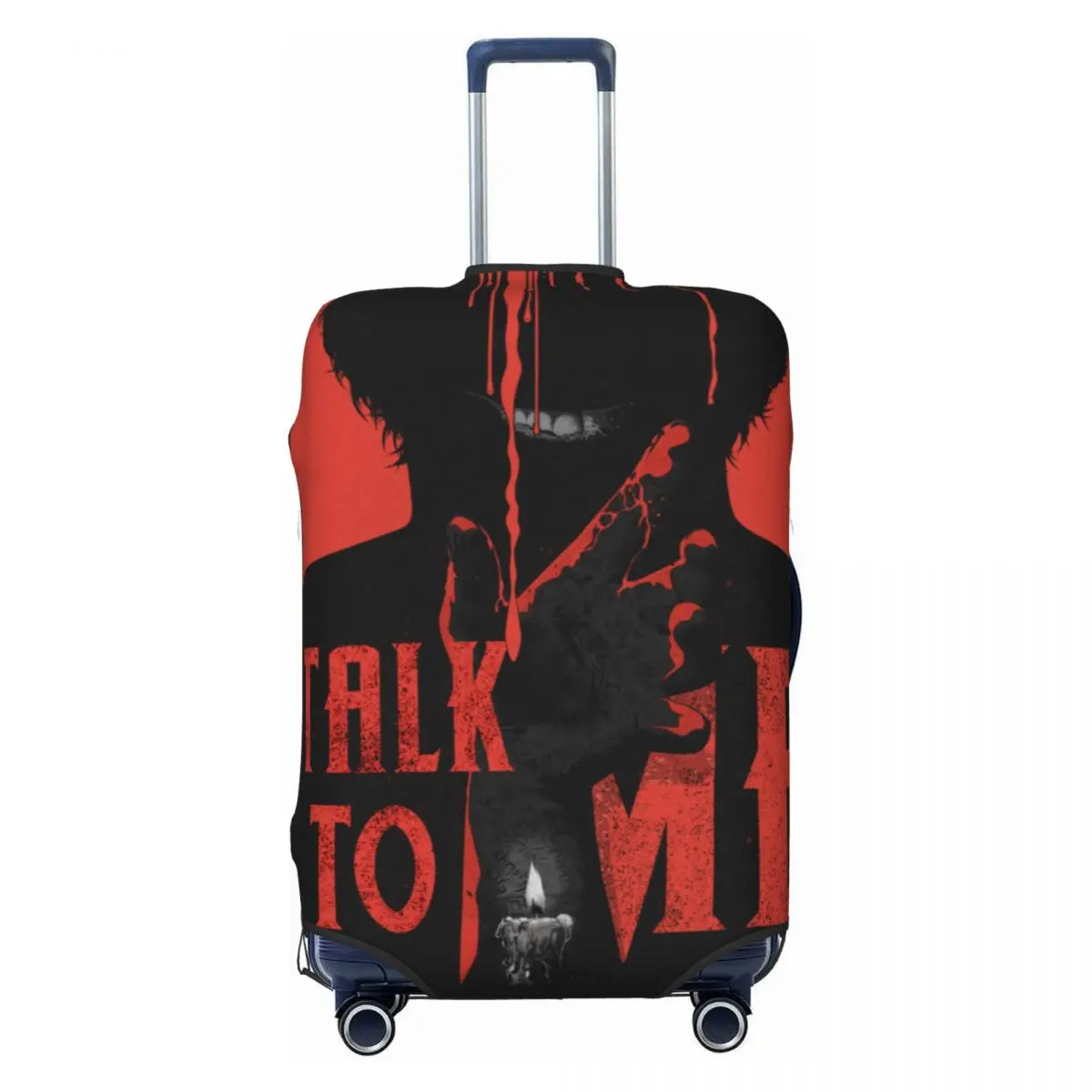 Talk To Me Movie Suitcase Cover Scary Fun Travel Protection Luggage Case Flight