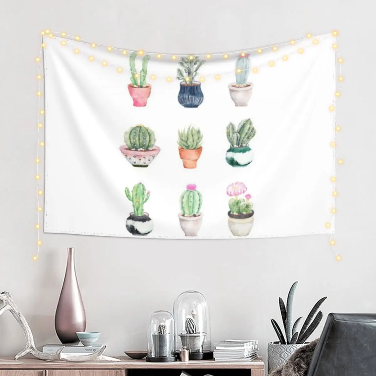 

Succulents Tapestry Bedroom Deco Tapete For The Wall Wall Decor Wall Carpet Tapestry