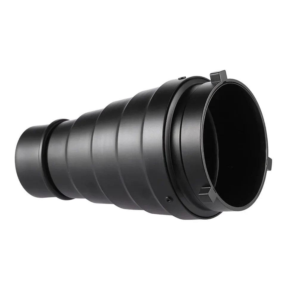 Camllite metal cónico snoot com favo de mel grade filtro cor para bowens montagem estúdio estroboscópio monolight fotografia flash