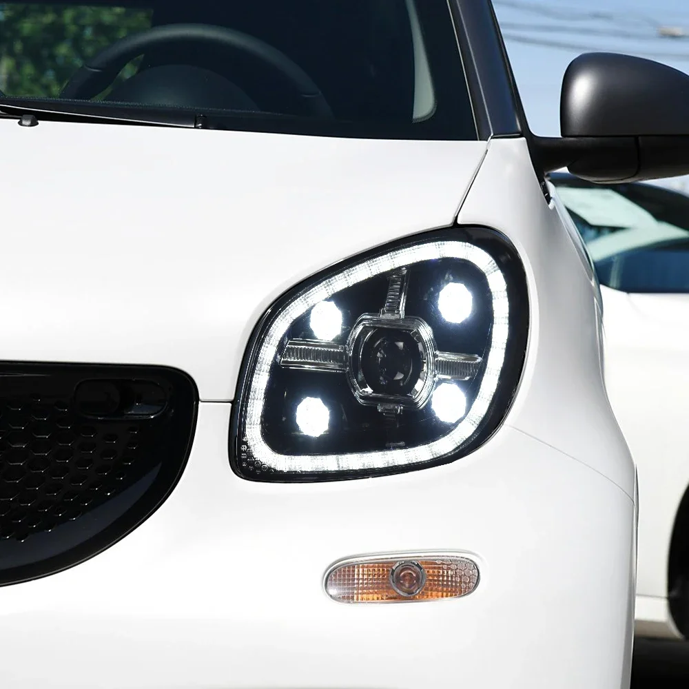 

Auto Headlight Assembly For Benz Smart W451 W453 W452 2015-2019 Upgrade Car LED Matrix Projector Lens Plug and Play Accessories